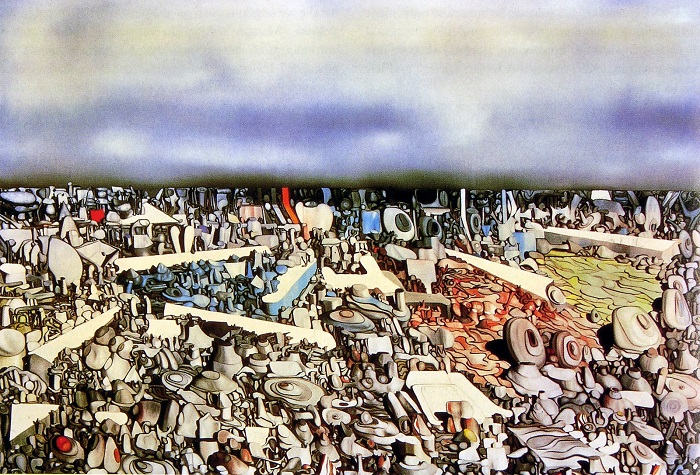 Yves Tanguy Multiplication of the Arcs (1954)